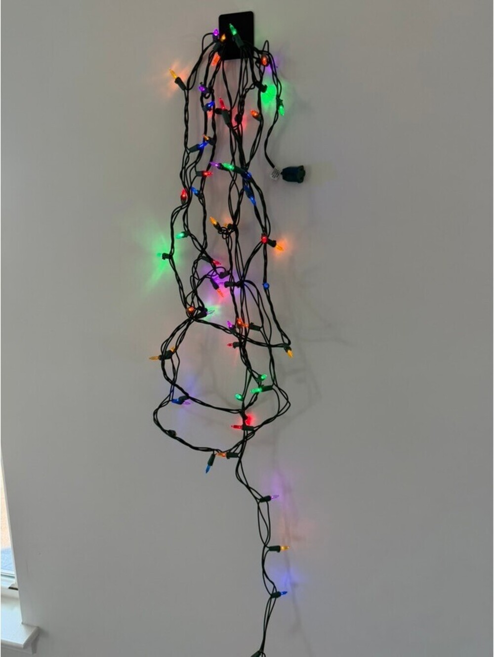 9ft Holiday Multi-Color String Lights